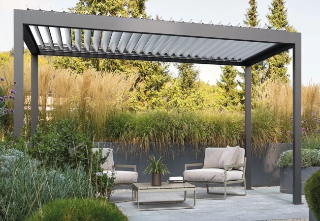Pergola bioclimatique MOVIE, une pergola accessible à tous !